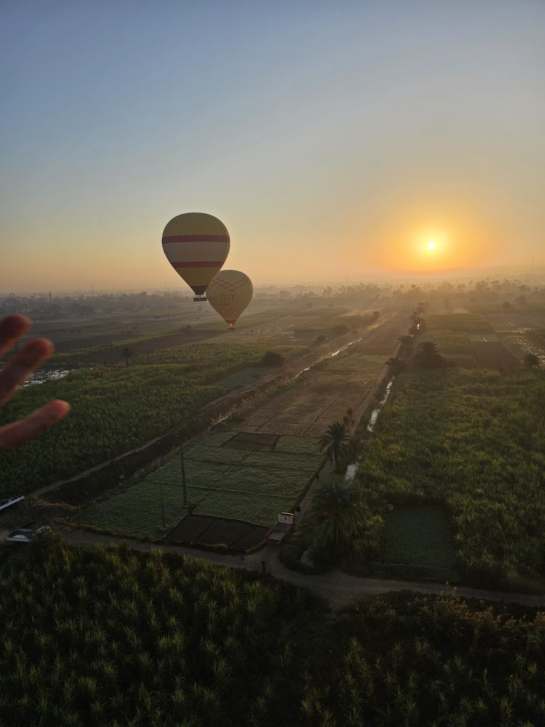 Luxor hot air balloon ride, Luxor aerial adventure, Ancient Egypt balloon excursion, Valley of the Kings , Luxor travel experience